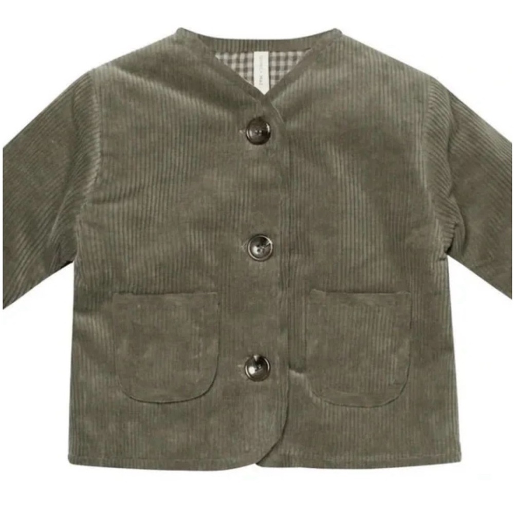 NWT Quincy Mae bomber corduroy jacket size 4-5Y